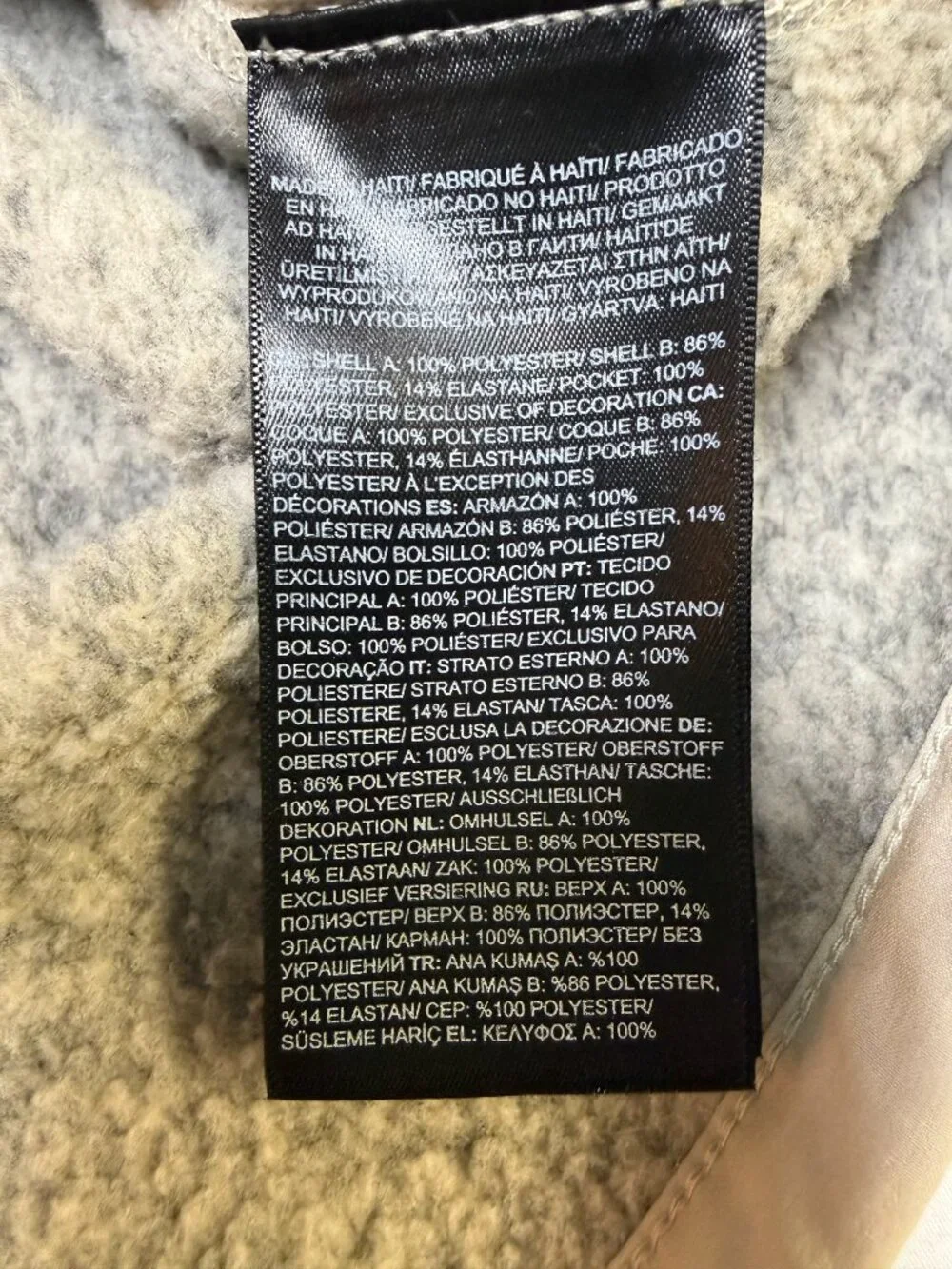 The North Face cozy sweater